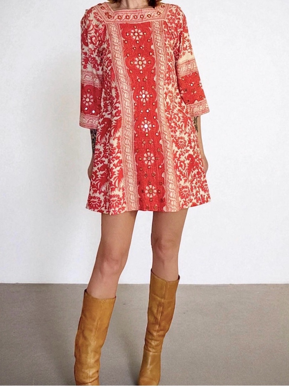 It’s Festival Season! You NEED this vintage Indian cotton mini dress!